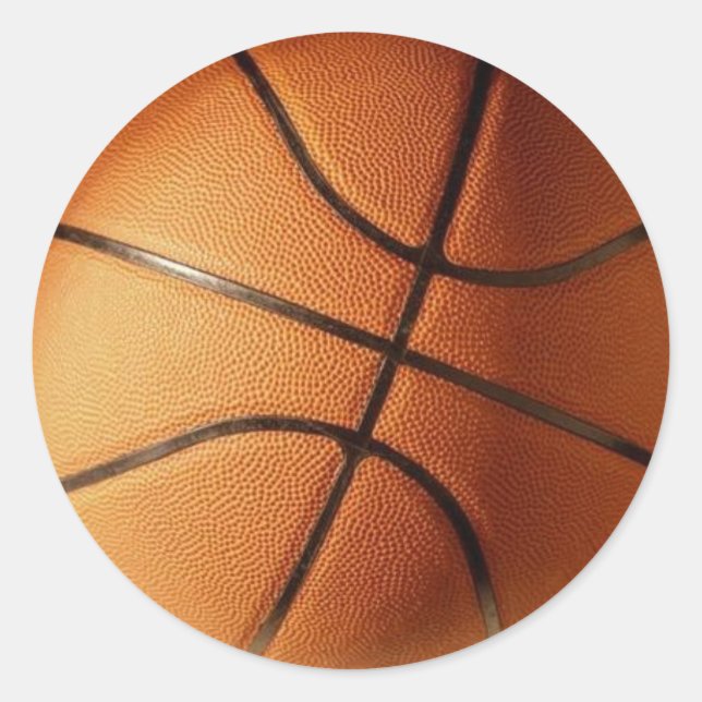 Adesivo Vinheta de basquete (Frente)
