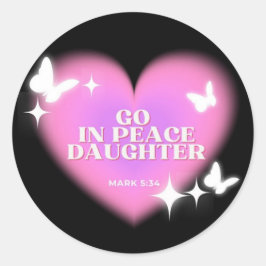 Adesivo Vinheta de Bíblia Verse Sticker