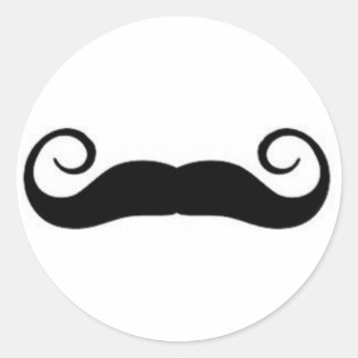 Adesivo Vinheta de bigode