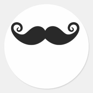Adesivo Vinheta de bigode