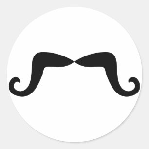 Adesivo Vinheta de bigode