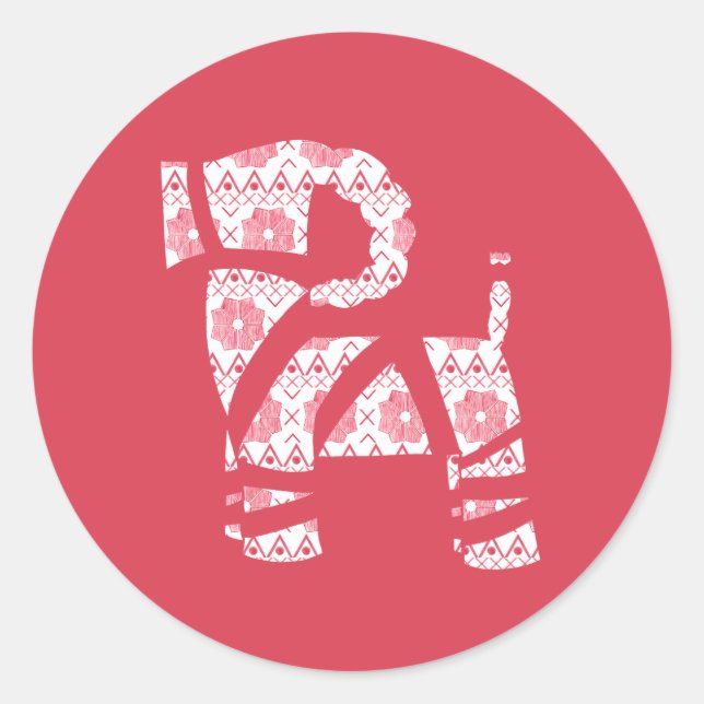 Adesivo Vinheta de bolinho de Natal do kit de inverno (Frente)