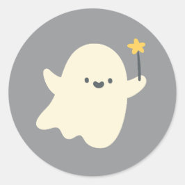 Adesivo Vinheta de Boo Spooky