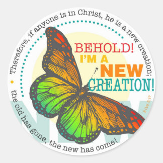 Adesivo Vinheta de Borboleta Nova Criação