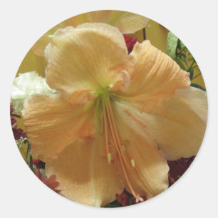 Adesivo Vinheta de Buquê Lily Rosa