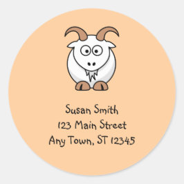 Adesivo Vinheta de cabra