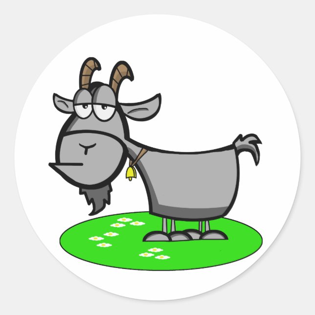 Adesivo Vinheta de Cabra Velha (Frente)