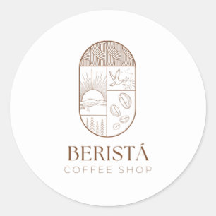 Adesivo Vinheta de café
