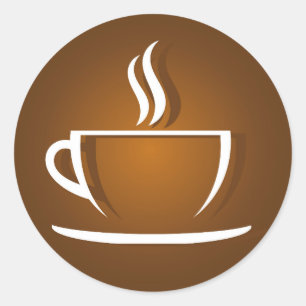 Adesivo Vinheta de café