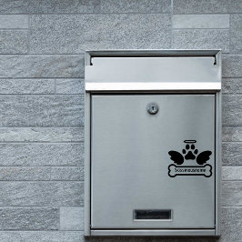Adesivo Vinheta de caixa de correio para Pets LSF1V6