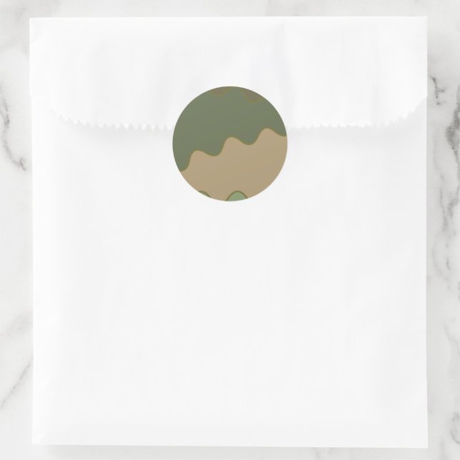 Adesivo Vinheta de Camo Personalizável (Bolsa)