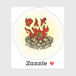 Adesivo Vinheta de Campfire