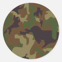 Adesivo Vinheta de camuflagem