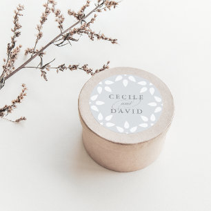 Adesivo Vinheta de Casamento Árabe   CINZAS