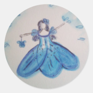 Adesivo Vinheta de Casamento de Meninas de Flor