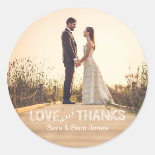 Adesivo Vinheta de Casamento Fotográfico, Sobreposição 