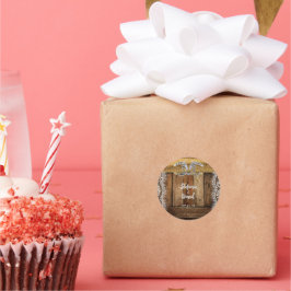 Adesivo Vinheta de Casamento Rustic Country Western