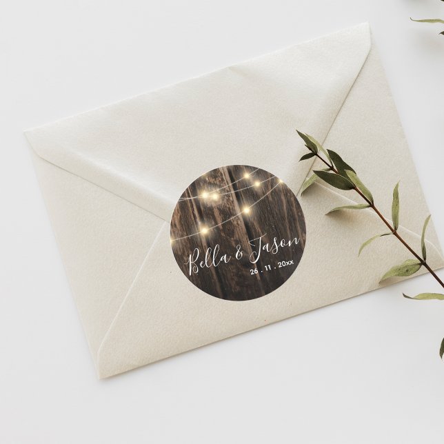 Adesivo Vinheta de Casas de Madeira Rustic (Criador carregado)