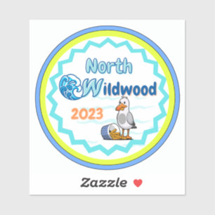 Adesivo Vinheta de casco de madeira do Norte