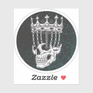 Adesivo Vinheta de cesto de golfe de disco ambíguo