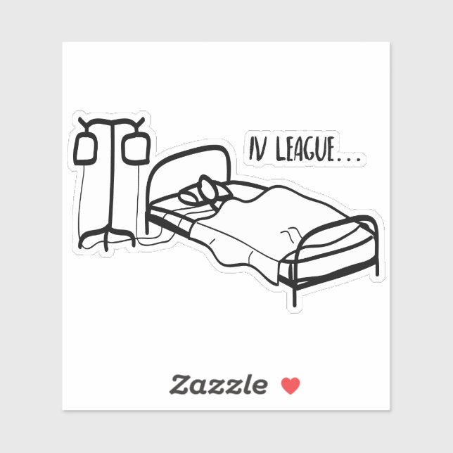 Adesivo Vinheta de computador da liga IV (Folha)