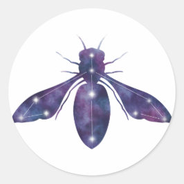 Adesivo Vinheta de constelação de abelhas