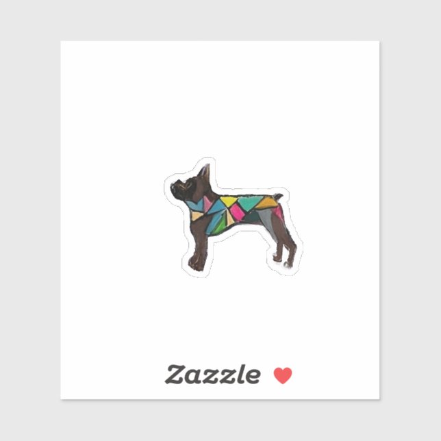 Adesivo Vinheta de corte de vinilo (Folha)