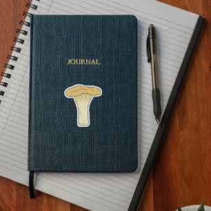 Adesivo Vinheta De Corte Personalizado De Chanterelle Botâ