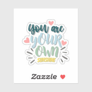 Adesivo Vinheta de Cotação Inspiradora