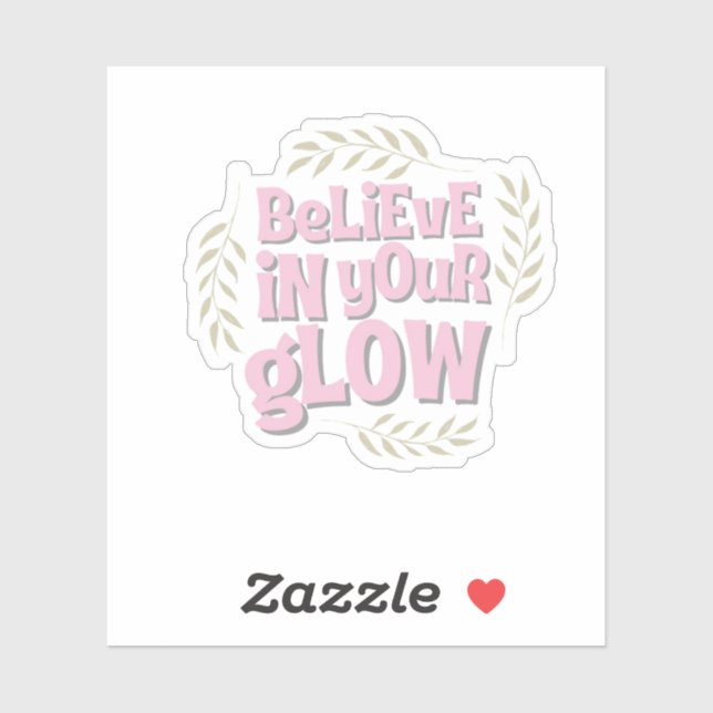 Adesivo Vinheta de Cotação Motivacional (Folha)