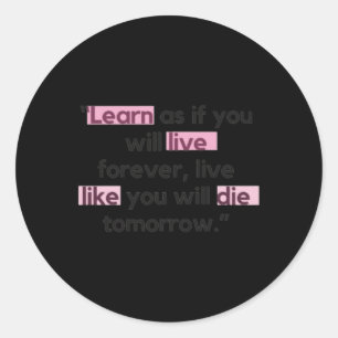 Adesivo Vinheta De Cotação Motivacional E Inspiracional