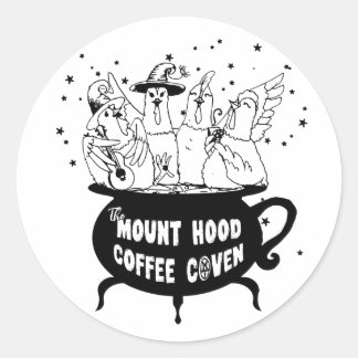 Adesivo Vinheta de Crafé de Café Monte Hood