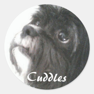 Adesivo Vinheta de Cuddles