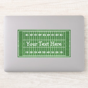 Adesivo Vinheta de Design de Campo de Futebol