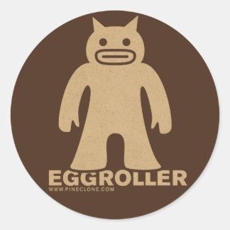 Adesivo vinheta de EGGROLLER