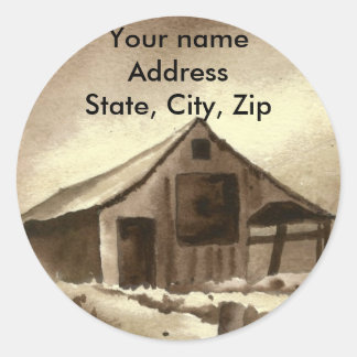 Adesivo Vinheta de Endereço de Devolução