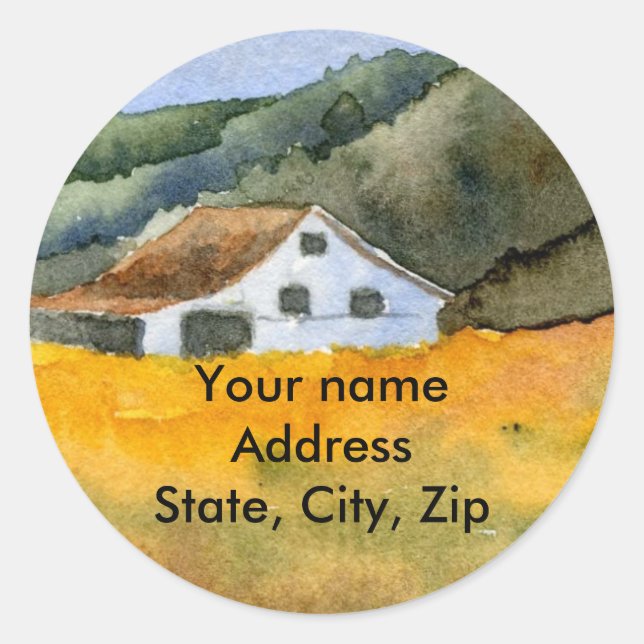 Adesivo Vinheta de Endereço de Devolução (Frente)