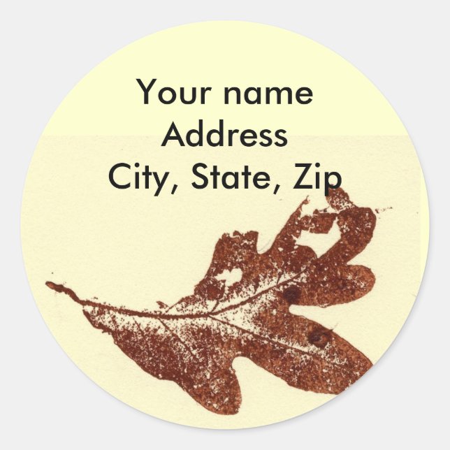 Adesivo Vinheta de Endereço de Devolução (Frente)