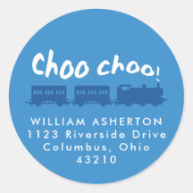 Vinheta de endereço de retorno de aniversário do c