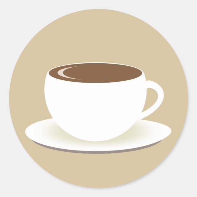 Adesivo Vinheta De Envelope De Café (Frente)