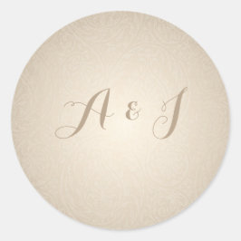 Adesivo Vinheta de Envelope de Convite de Designer