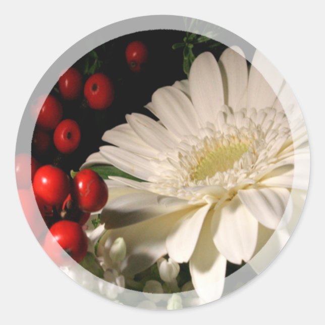 Adesivo Vinheta De Envelope De Feriado E casamento no inve (Frente)