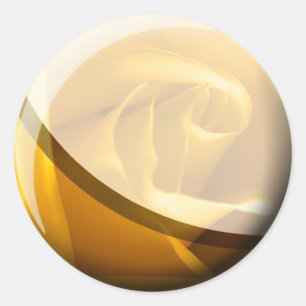 Adesivo Vinheta de Envelope Rosa Amarelo