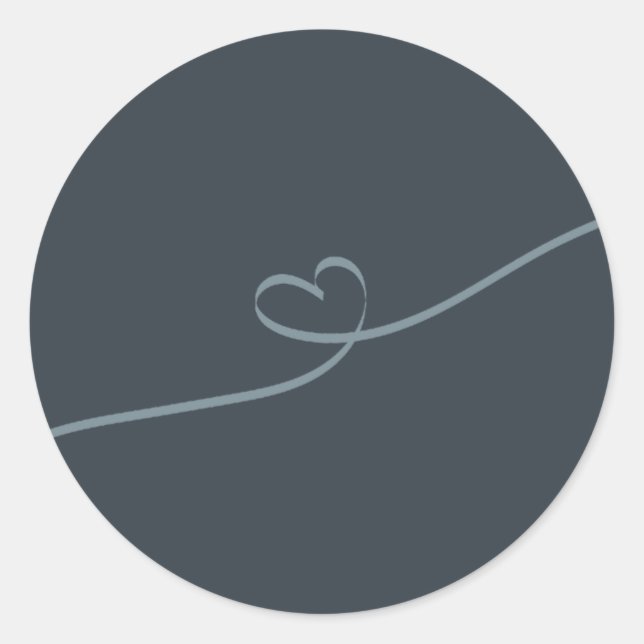 Adesivo Vinheta de envelopes de tipografia de folha (Frente)