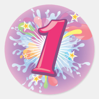 Adesivo Vinheta de explosão divertida 1