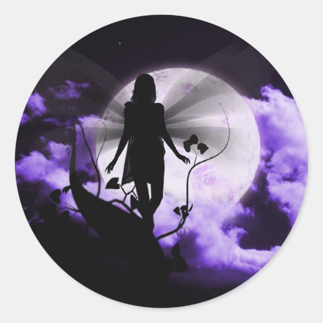 Adesivo Vinheta de fada de sonho de Beanstalk (Frente)