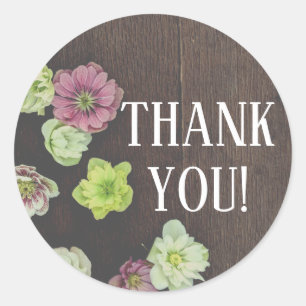 Adesivo Vinheta de Favor do Jardim DRAMÁTICO