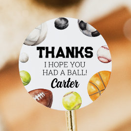 Adesivo Vinheta de Favor Esportivo