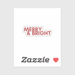 Adesivo Vinheta de feliz e feriado brilhante