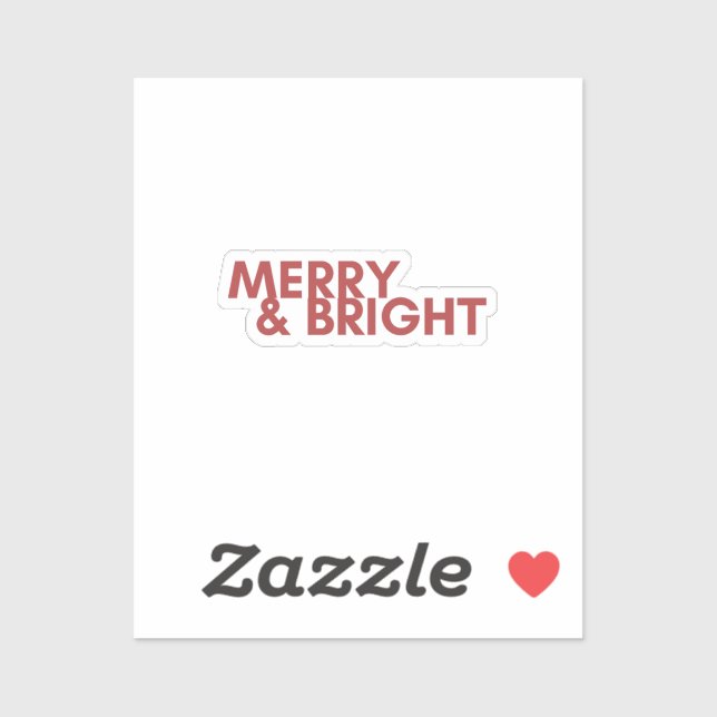 Adesivo Vinheta de feliz e feriado brilhante (Folha)